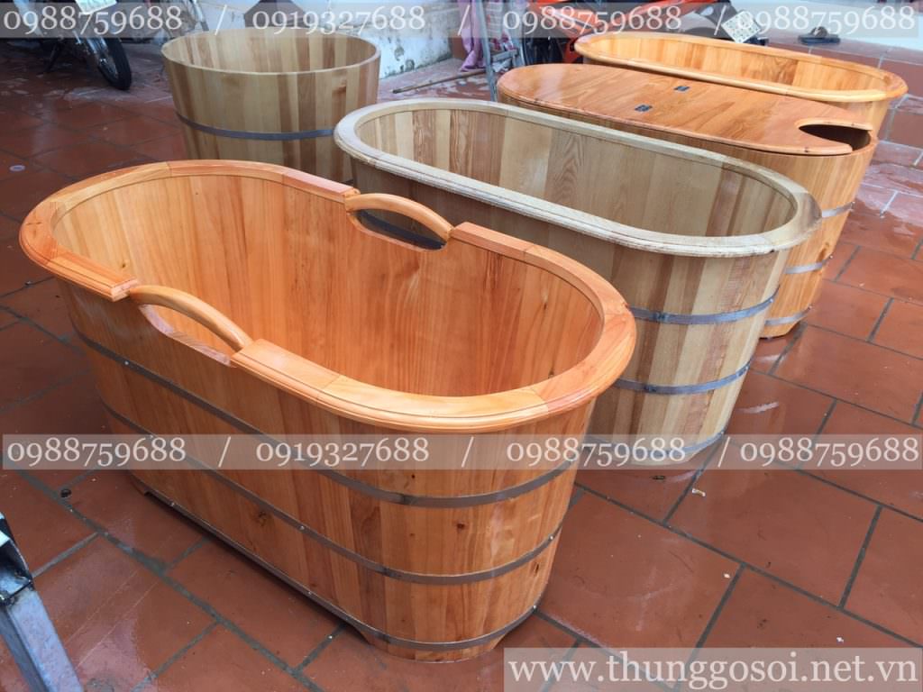 bồn tắm gỗ giá rẻ