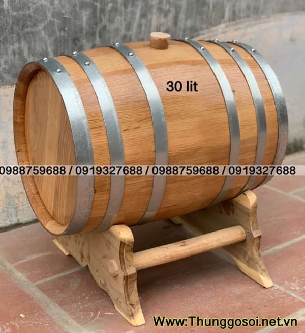 bán bom rượu gỗ sồi