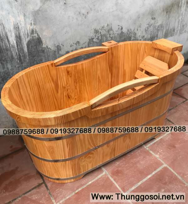 bồn tắm bằng gỗ cao cấp