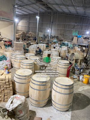 xưởng sản xuất thùng gỗ